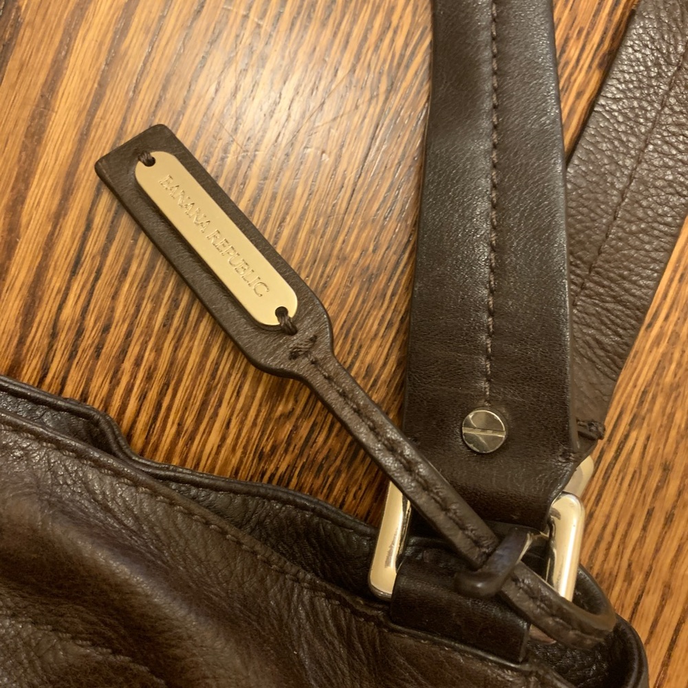 Banana Republic leather bag